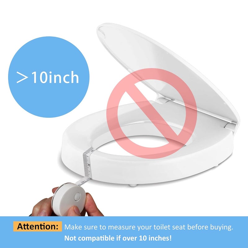 Doytn Universal Pee Deflector for Toilet Seat with Toilet lid Lifter, Toilet Splash Guard Prevents Kids and Adult from Peeing Splash Size 11.5 * 8.3” (1PC) - Image 3